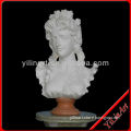 Alabaster Marble Antique Bust Sculpture YL-T063